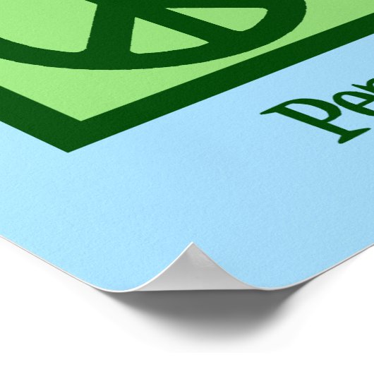 Peace Liebe Dentistry Poster (Ecke)