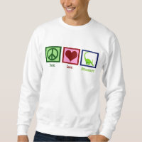 Peace Liebe Dinosaurier