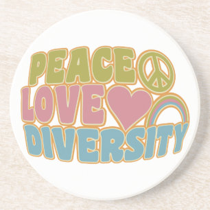 PEACE LIEBE DIVERSITY UNTERSETZER