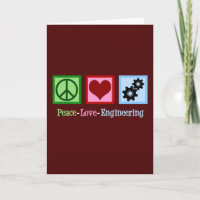 Peace Liebe Engineering Red Christmas Engineer