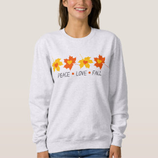Peace Liebe Fall Cosy Sweatshirt