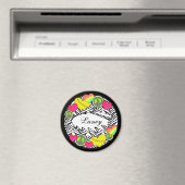 Peace Liebe Fastpitzelmagnet Magnet (In Situ (Geschirrspüler))
