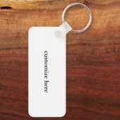 Peace Liebe Film Company Custom Clapper Board Schlüsselanhänger (Rückseite)