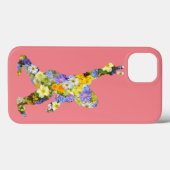 Peace Liebe Floral Bigfoot Case-Mate iPhone Hülle (Rückseite (Horizontal))