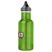 Peace Liebe Forensik Edelstahlflasche (Rechts)