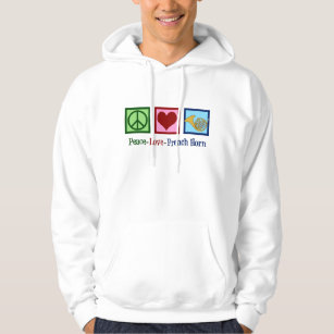 Peace Liebe French Horn Hoodie