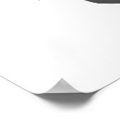 Peace Liebe Fußball Einzigartiges Motivierend Kuns Poster (Ecke)