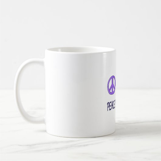 Peace Liebe Gaming Kaffeetasse (Links)