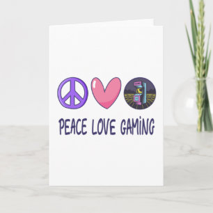 Peace Liebe Gaming Karte