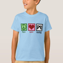 Peace Liebe Gaming Niedlich Video Game Player