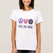 Peace Liebe Gaming T-Shirt (Vorderseite)