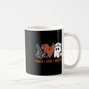 Peace Liebe Gastro Ghost Nurse Gastroenterologie H Kaffeetasse