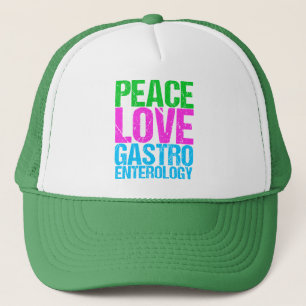 Peace Liebe Gastroenterology Truckerkappe