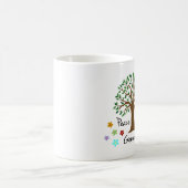 Peace Liebe Genealogie Familienbaum Spaß Tasse (Mittel)