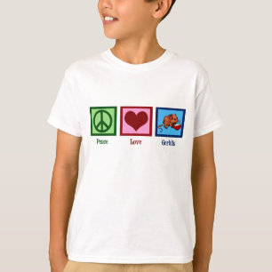 Peace Liebe Gerbils Kids T-Shirt