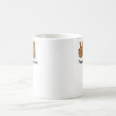 Peace Liebe Goldendoodle Leopard Lover Dog Pupp Kaffeetasse (Mittel)