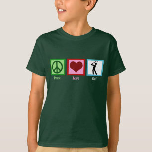 Peace Liebe Golf T-Shirt