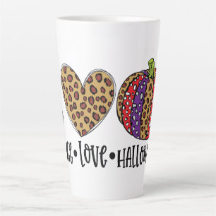 Peace Liebe Halloween Milchtasse