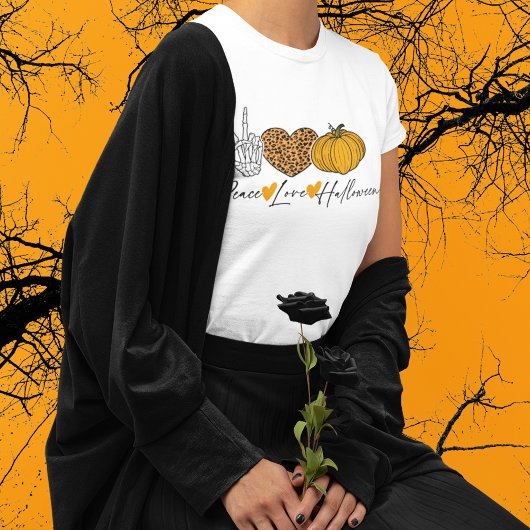Peace Liebe Halloween T-Shirt