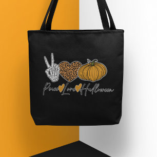 Peace Liebe Halloween Tasche