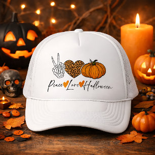 Peace Liebe Halloween Truckerkappe