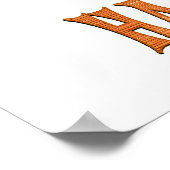 Peace Liebe Hamburgers Poster (Ecke)