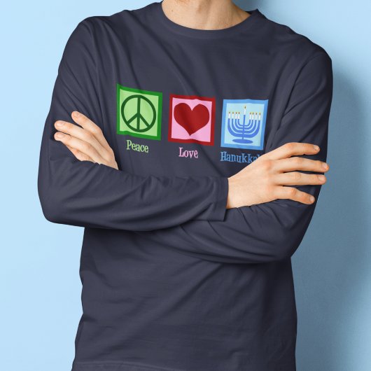 Peace Liebe Hanukkah T-Shirt