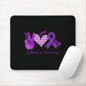 Peace Liebe heilt Lila Heimerheimer-Software Mousepad (Mit Mouse)