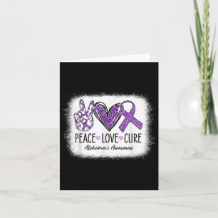 Peace Liebe Heilung, die wir Lila für Heimers Awar Karte