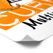 Peace Liebe Heilung Multiple Sklerose MS Poster (Ecke)