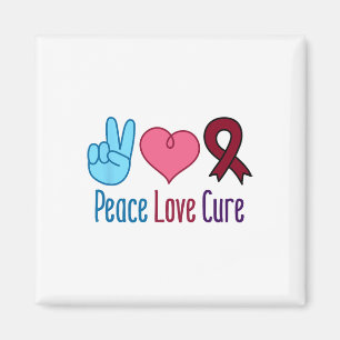Peace Liebe Heilung Sichelzellanämie Sensibilisier Magnet