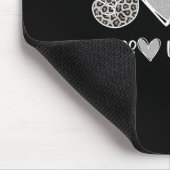 Peace Liebe Heilung Typ Zwei Diabetes Bewusstsein  Mousepad (Ecke)