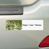 Peace Liebe Herons Autoaufkleber (Auf Auto)