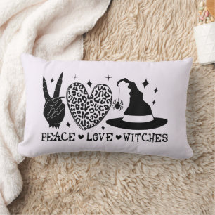 Peace Liebe Hexen wirbelkissen Lendenkissen