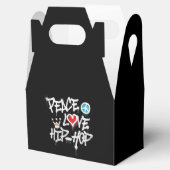Peace Liebe Hip Hop Dancing Geschenkschachtel (Geöffnet)