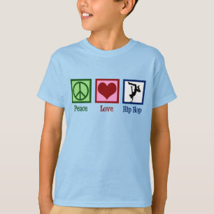 Peace Liebe Hip Hop T-Shirt