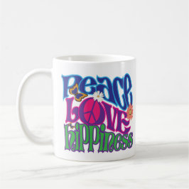 Peace Liebe Hippieness 11oz Kaffeetasse