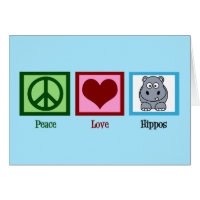 Peace Liebe Hippos