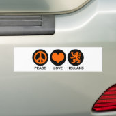 Peace Liebe Holland Autoaufkleber (Auf Auto)