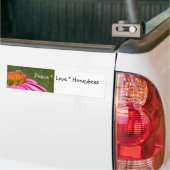 Peace Liebe Honeybees Autoaufkleber (Auf Lkw)