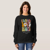 Peace Liebe Hope Chromosome 12 Microdeletion Aware Sweatshirt (Vorne ganz)