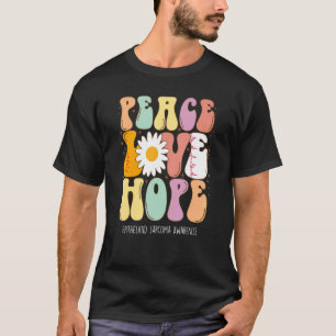 Peace Liebe Hope Epithelioid Sarcoma Awareness Gif T-Shirt