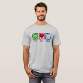 Peace Liebe HVAC Company T-Shirt (Vorne ganz)