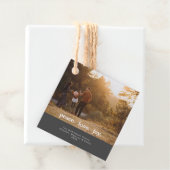 Peace Liebe Joliday Weihnachten Foto Geschenkanhänger (Beispiel)