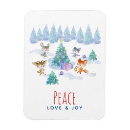 Peace Liebe & Josure Forest Animals Magnet