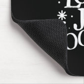 Peace Liebe Joy and Cookies Weihnachten Mousepad (Ecke)