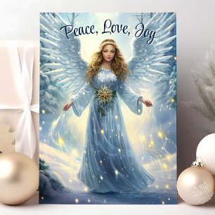 Peace Liebe Joy Elegante Angel Weihnachten