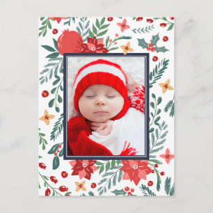 Peace Liebe Joy   Foto Holiday Card Feiertagspostkarte