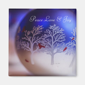 Peace Liebe & Joy Magnet