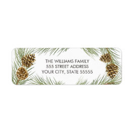 Peace Liebe Joy - Weihnachten Rücksendeadressen-Au